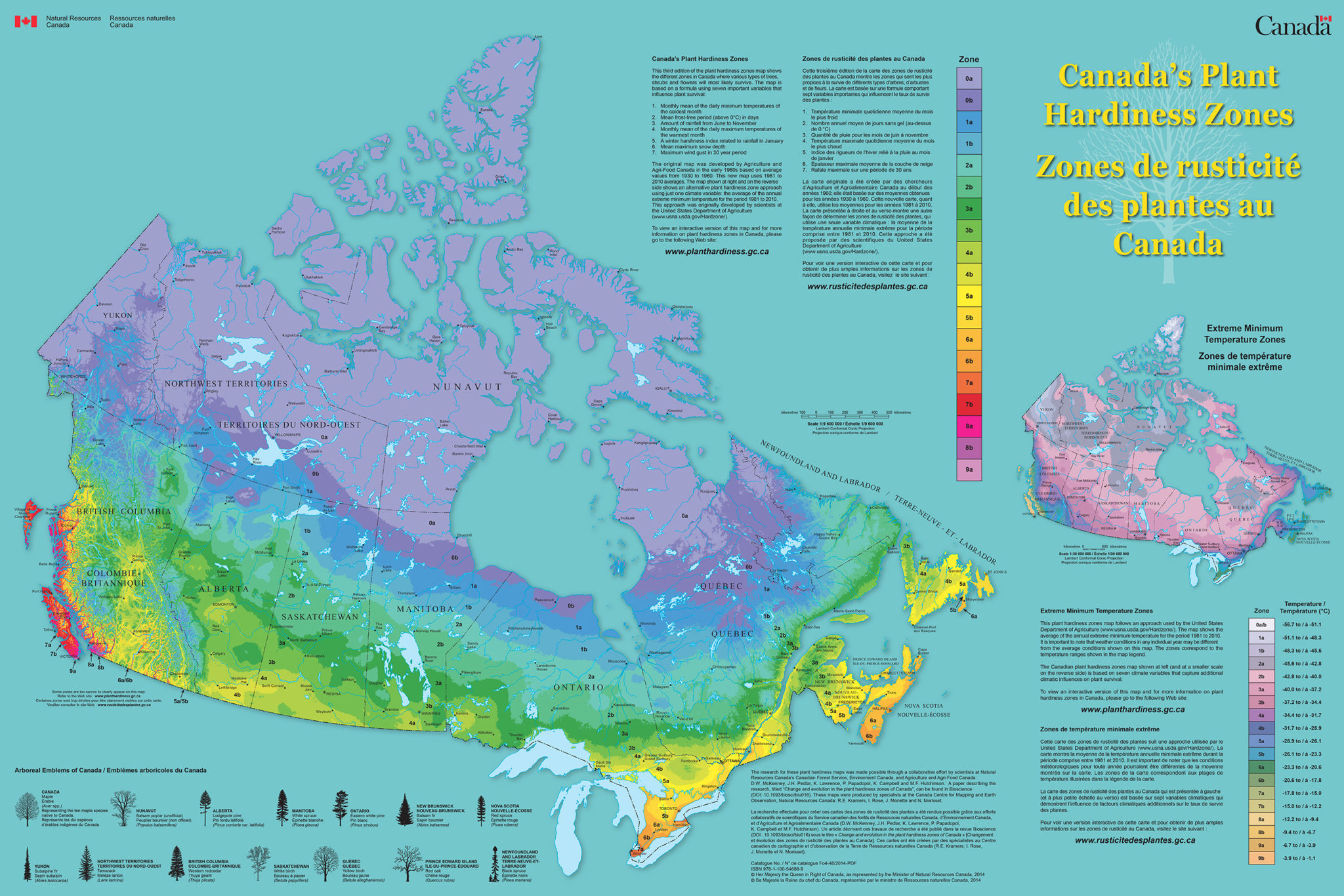 Les zones de rusticité au Canada Semences Ancestrales Québec